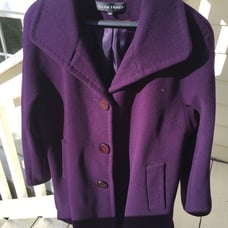 Swing Coat75%Wool/25%Angora fabric