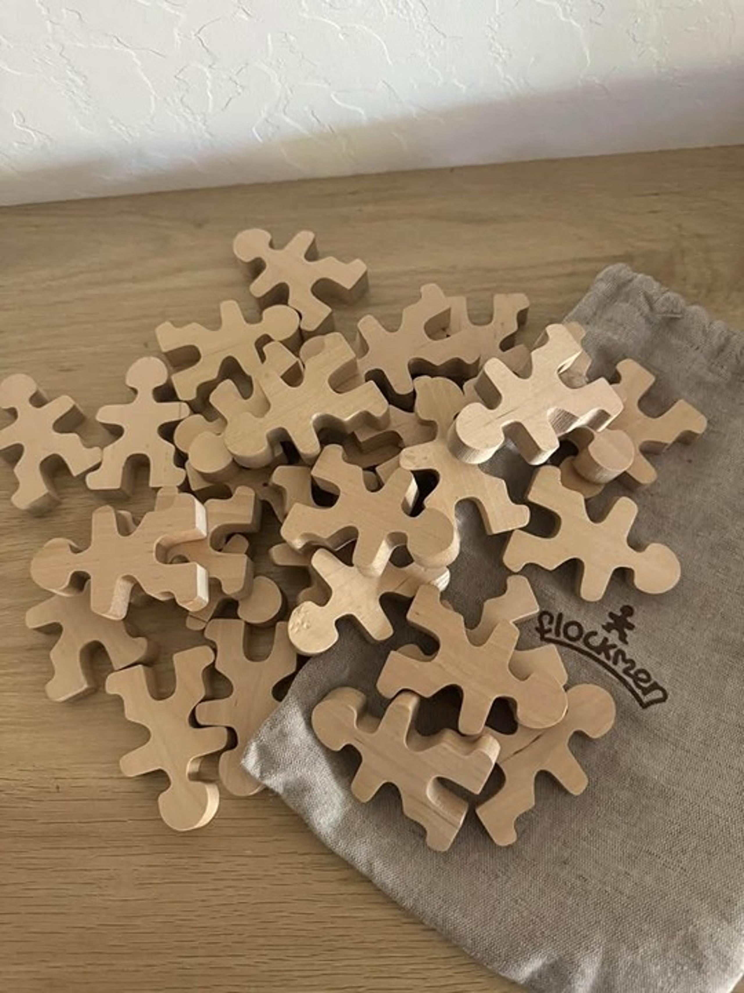 Wooden Flockmen