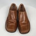 Clarks Men's Brown Leather Upper Slip On Loafers Size 9 M Shoes Comfort