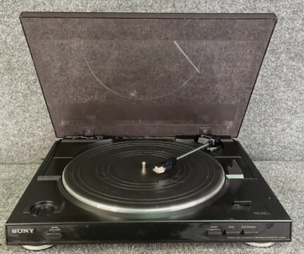 Sony Turntable for Vinyl Records
