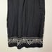 Johnny Was Black White Embroidered Tunic Linen Dress Size S Women