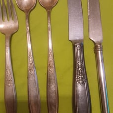 vintage silverware