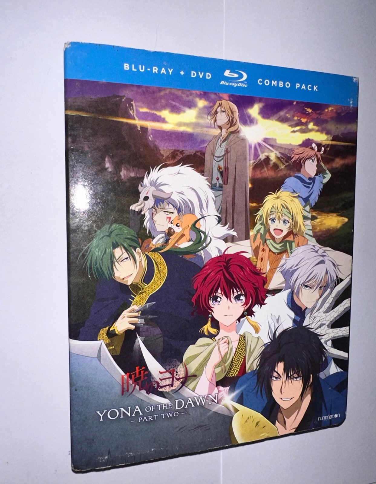 Yona of the Dawn Part Two (Blu-ray Disc/DVD, 2016, 4-Disc Set) New