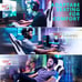 Ergonomic Gaming Chair Gamer Computer Chair Swivel PU Leather Office Chair