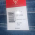 Guess Jeans Brit Rocker Slim Fit Narrow Leg Low Rise Sirius Wash Mens Size 36x30