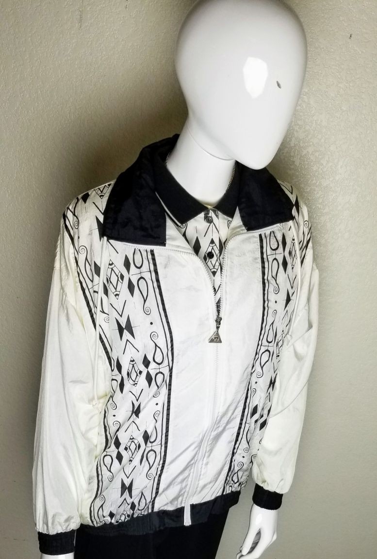 1980's Vintage matching top & windbreake