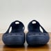 Womens Crocs Kadee Blue Comfort Casual Cutout Ballet Flats Shoes Size 8 M GUC