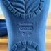 Womens Crocs Kadee Blue Comfort Casual Cutout Ballet Flats Shoes Size 8 M GUC
