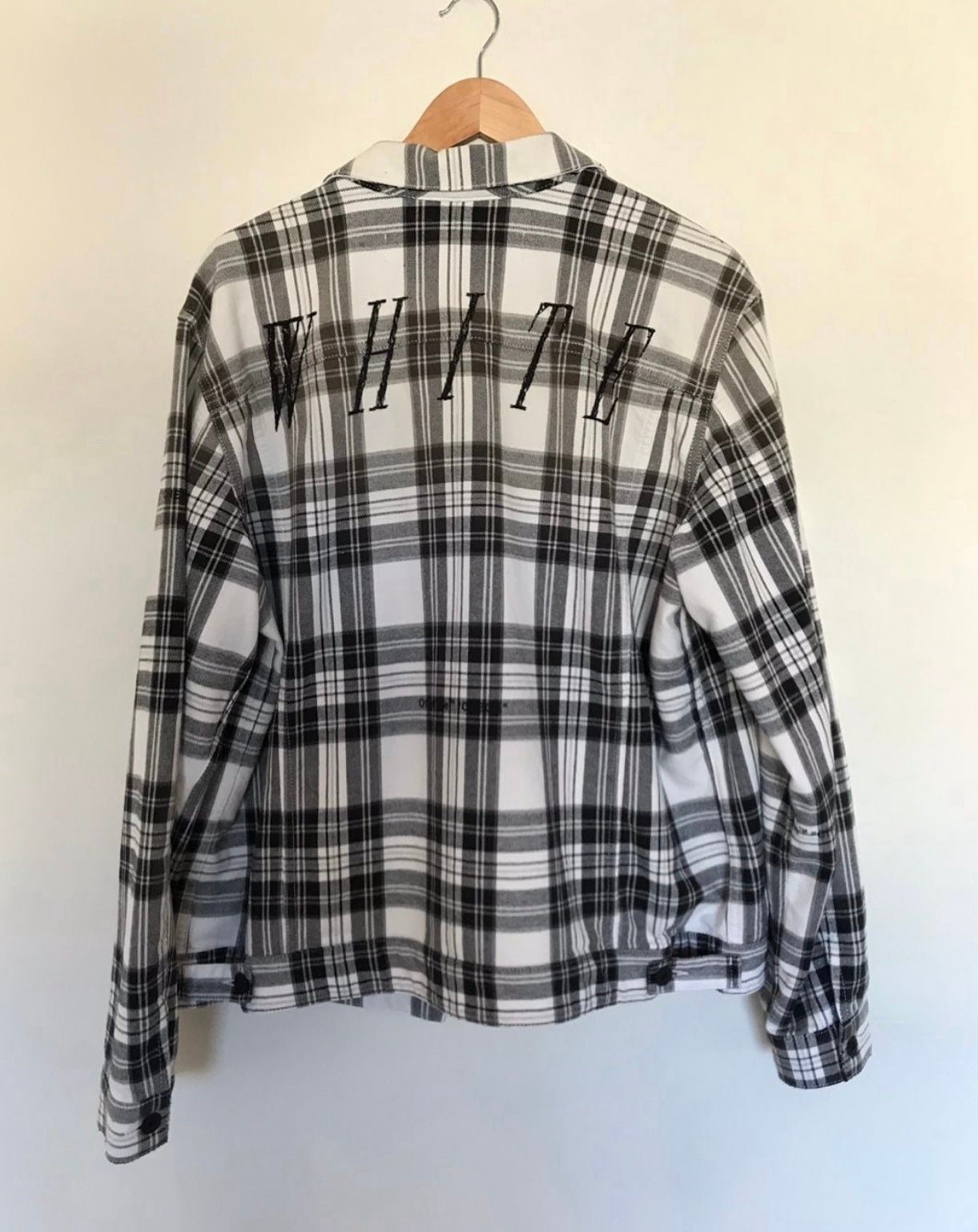 Off-White Flannel Jacket