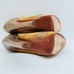 Tory Burch Shoes Womens 7.5 Brown Leather Suede Sandals Heels Peep Toe T Strap