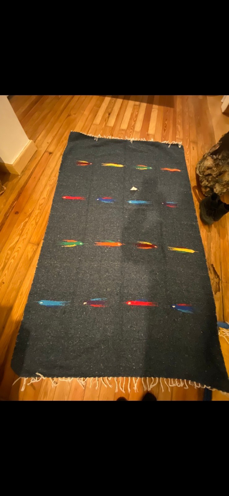 Mexican weaved rugs