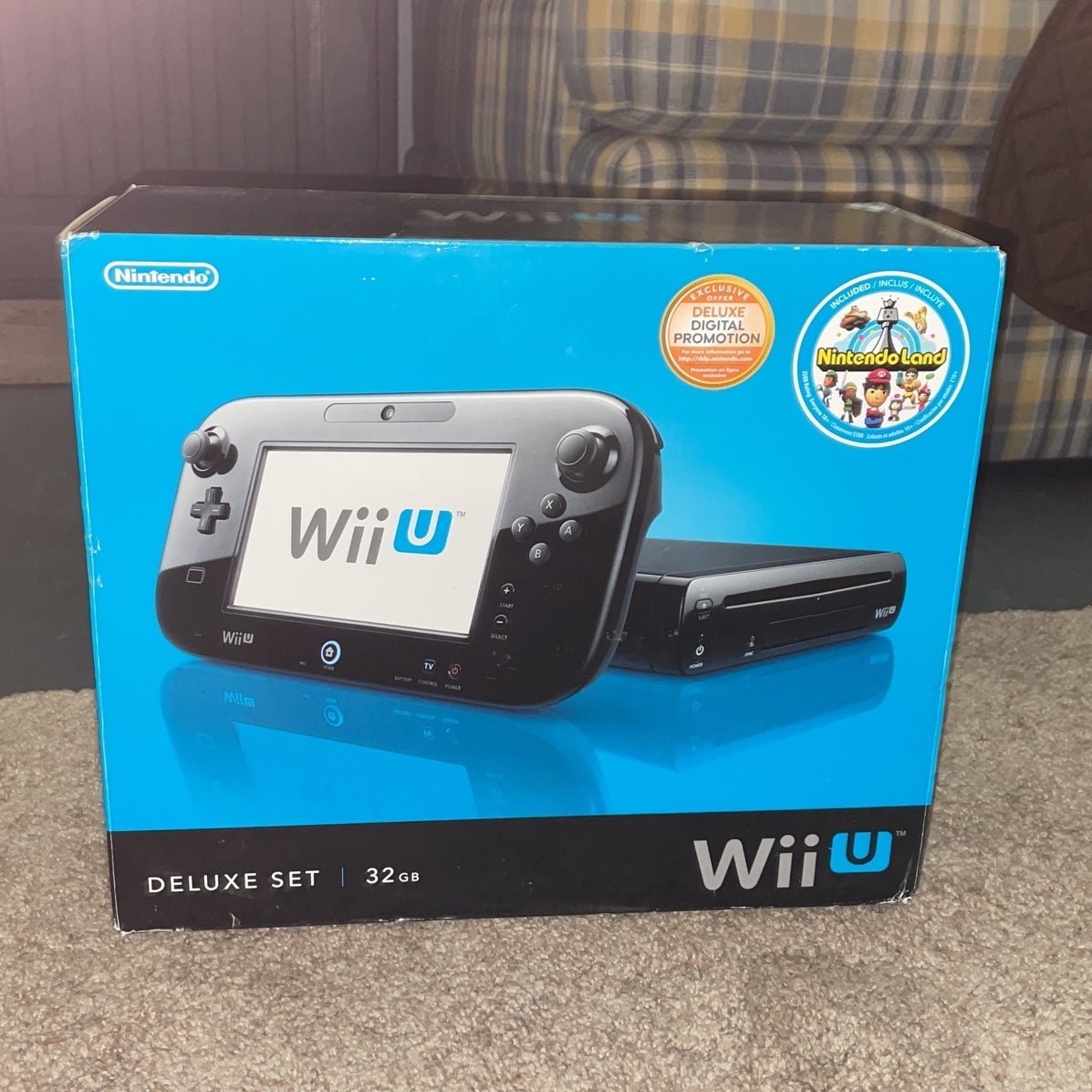 Nintendo Wii U Deluxe Set 32GB (box only)