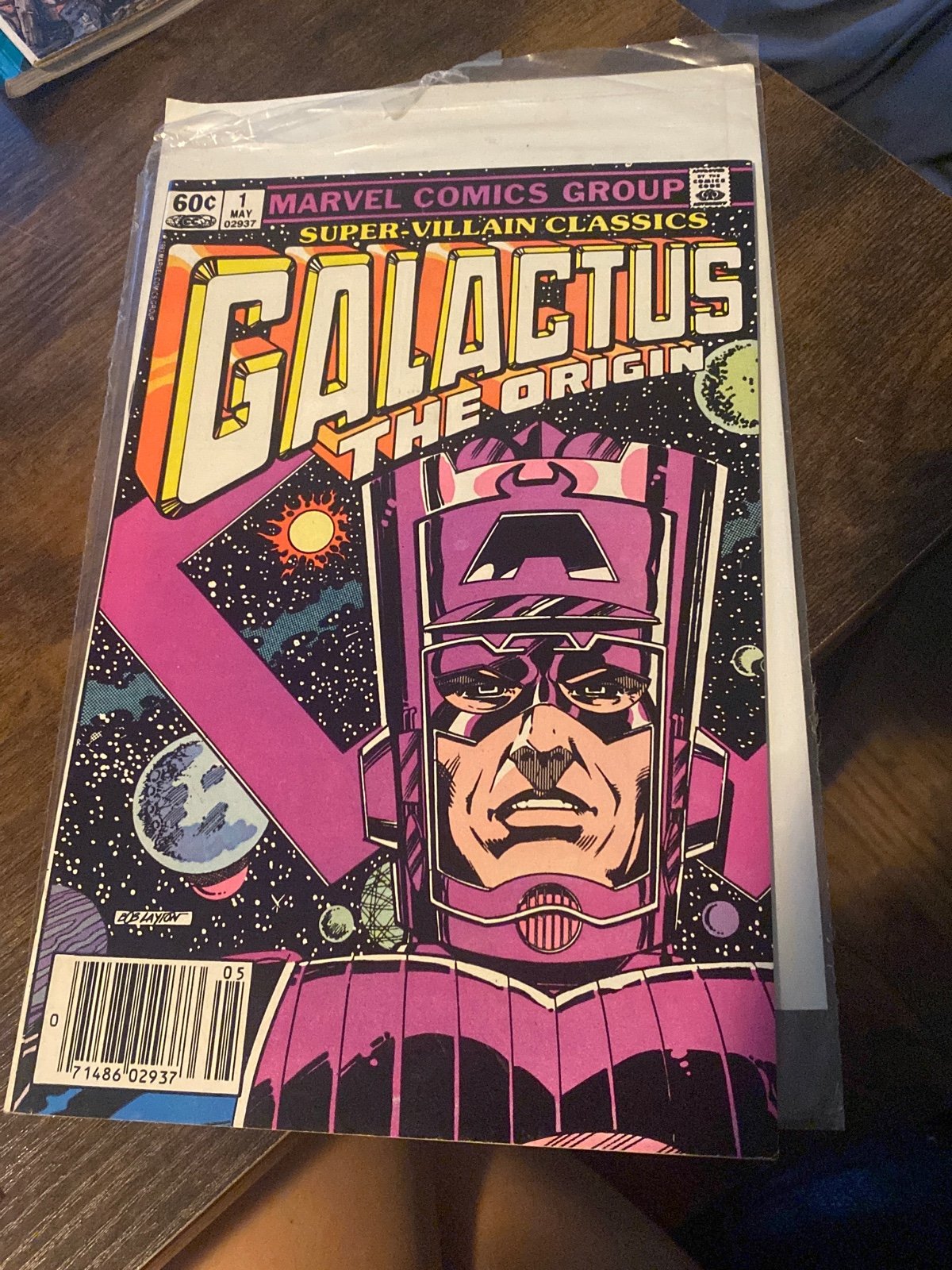 Volume 1 #1 Galactics the origin comic book