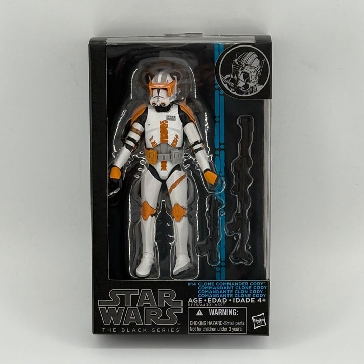Star Wars The Black Series Clone Commander Cody 14 UNCIRCULATED CASE FRESH