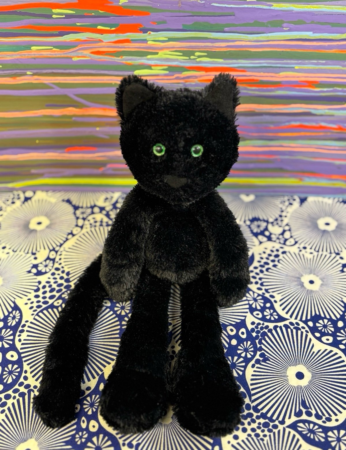 NWT Jellycat CASPER CAT! Retired! Spookipaws Chill Cousin! Fast Shipping!