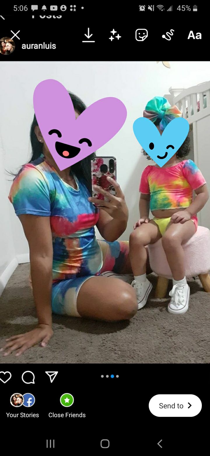 Mommy and me set