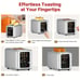WHALL® Touch Screen Toaster 6 Shade Settings, 2 Slice, Defrost ionFuncts, Cancel