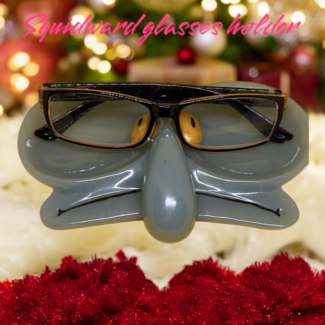 Handmade big nose glasses holder