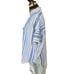 MADEWELL women's Linen Cotton blend striped blouse - SMALL