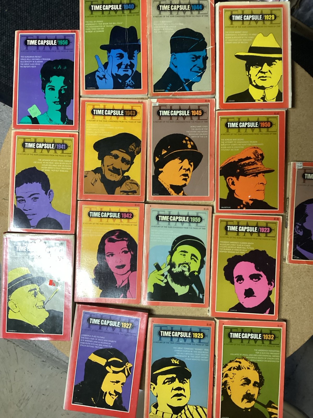 TIME CAPSULE BOOKS LOT OF 16