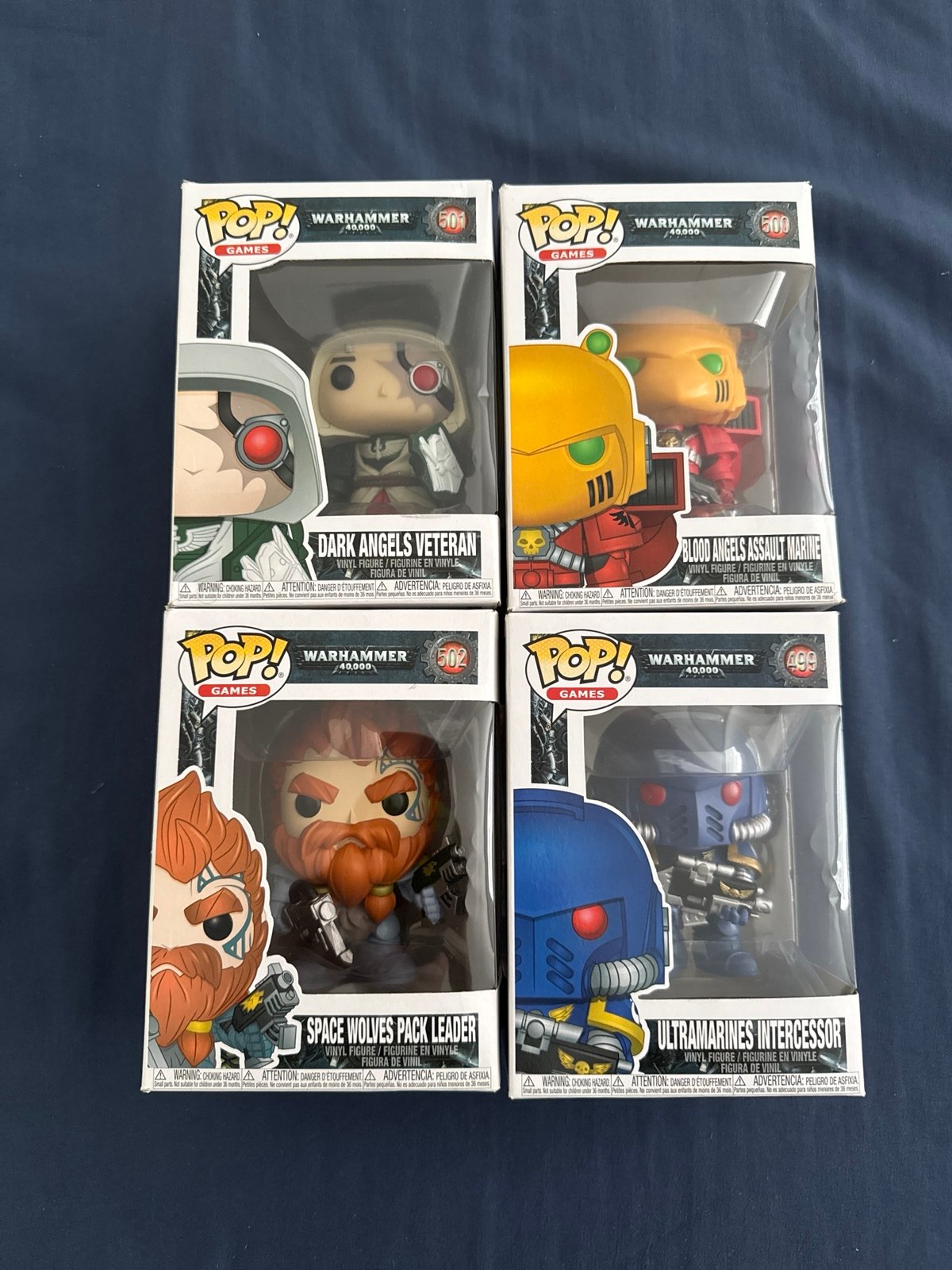 Funko pop Warhammer set of 4