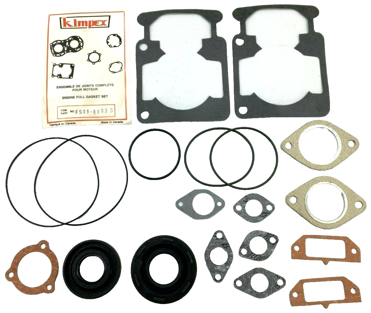 ARCTIC CAT 0636-097 SNOWMOBILES 530 LIQUID COOLED ENGINE GASKET SET KIMPEX