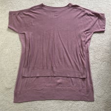 Lululemon Mauve Pink High Low Flattering Sweater Top