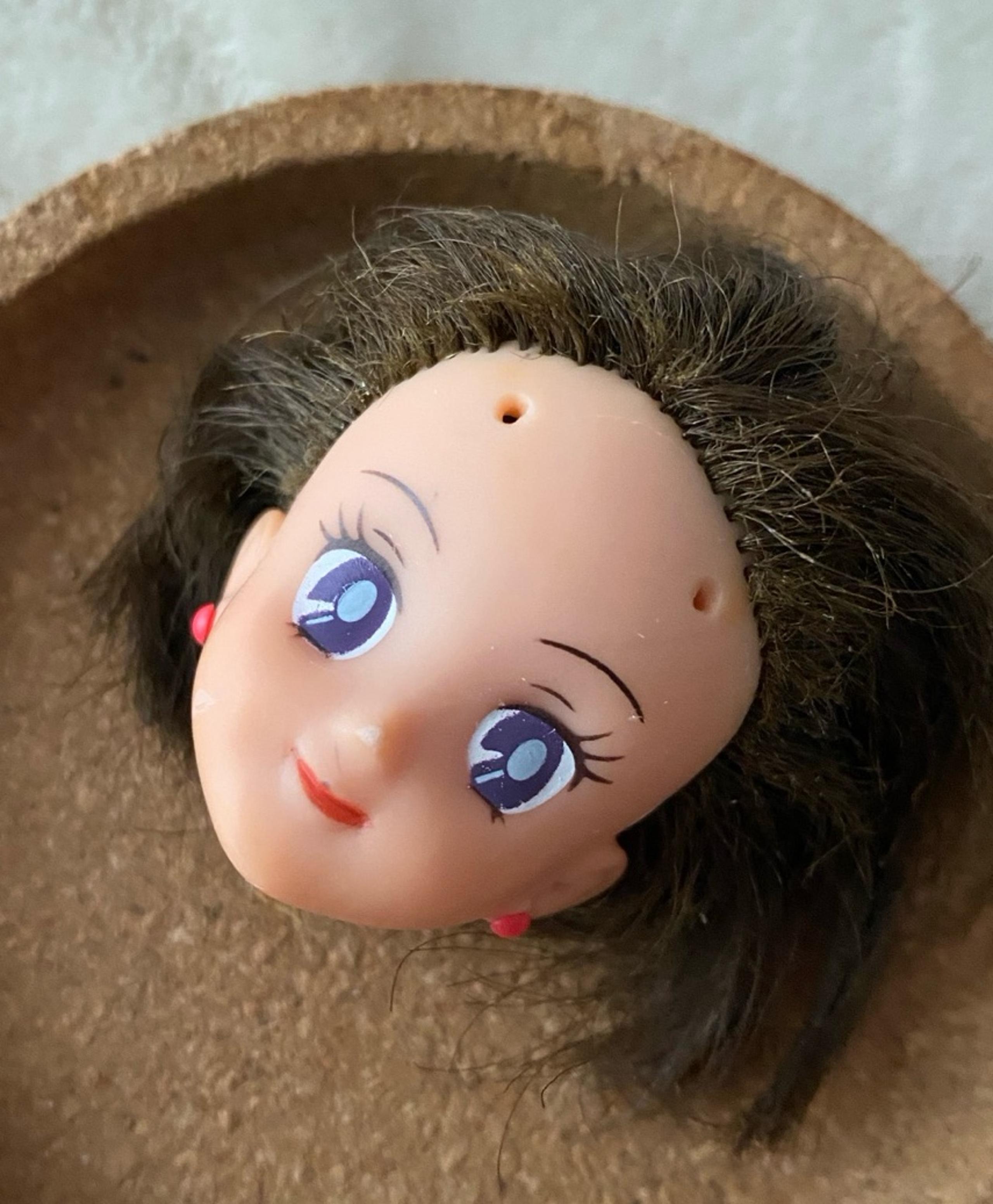 Sailor Moon Bandai Mars Excellent Sailor Team doll head only - as is
