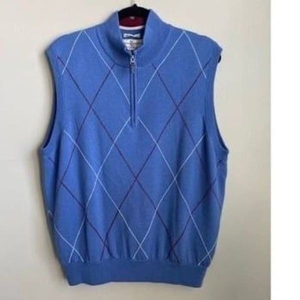 Fairway Greene Italian Wool Golf Sweater M