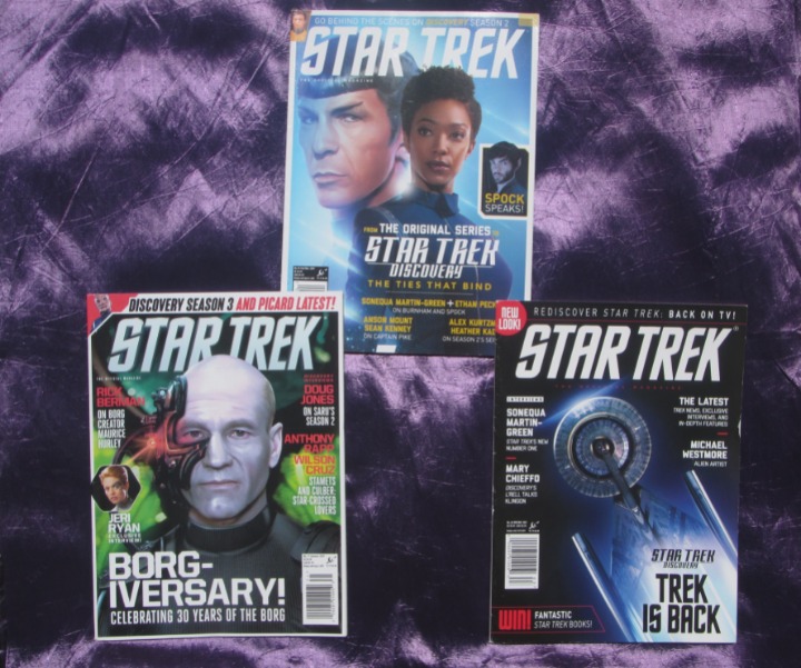 Star Trek Official Magazines 63 70 71