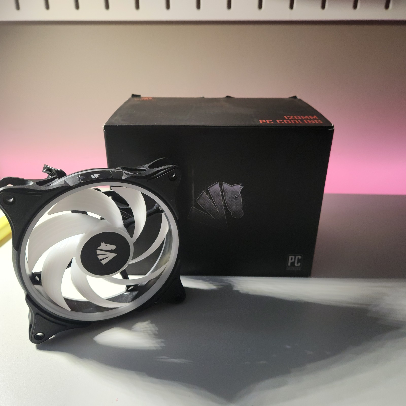 Asianorse 120MM Black RGB PC Cooling Fans (5)