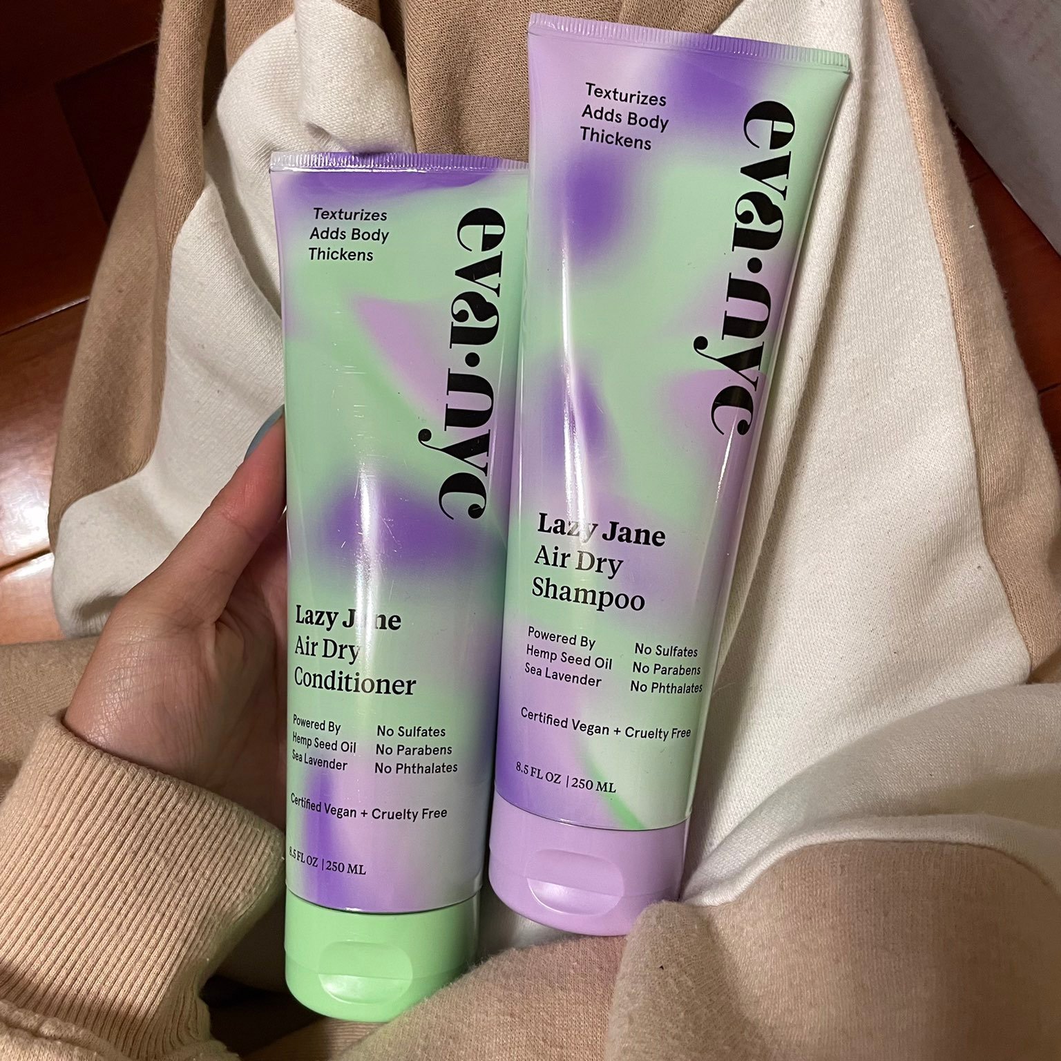 Eva nyc Air Dry Shampoo and Conditioner