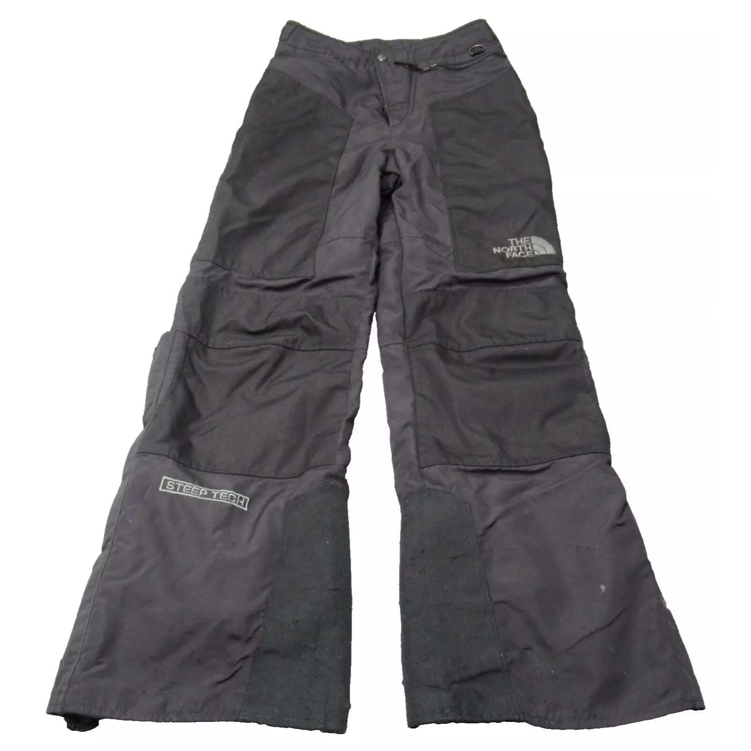 North Face Steep Tech Snow Pants Mens Small Black Schmidt Extreme Ski 28x28