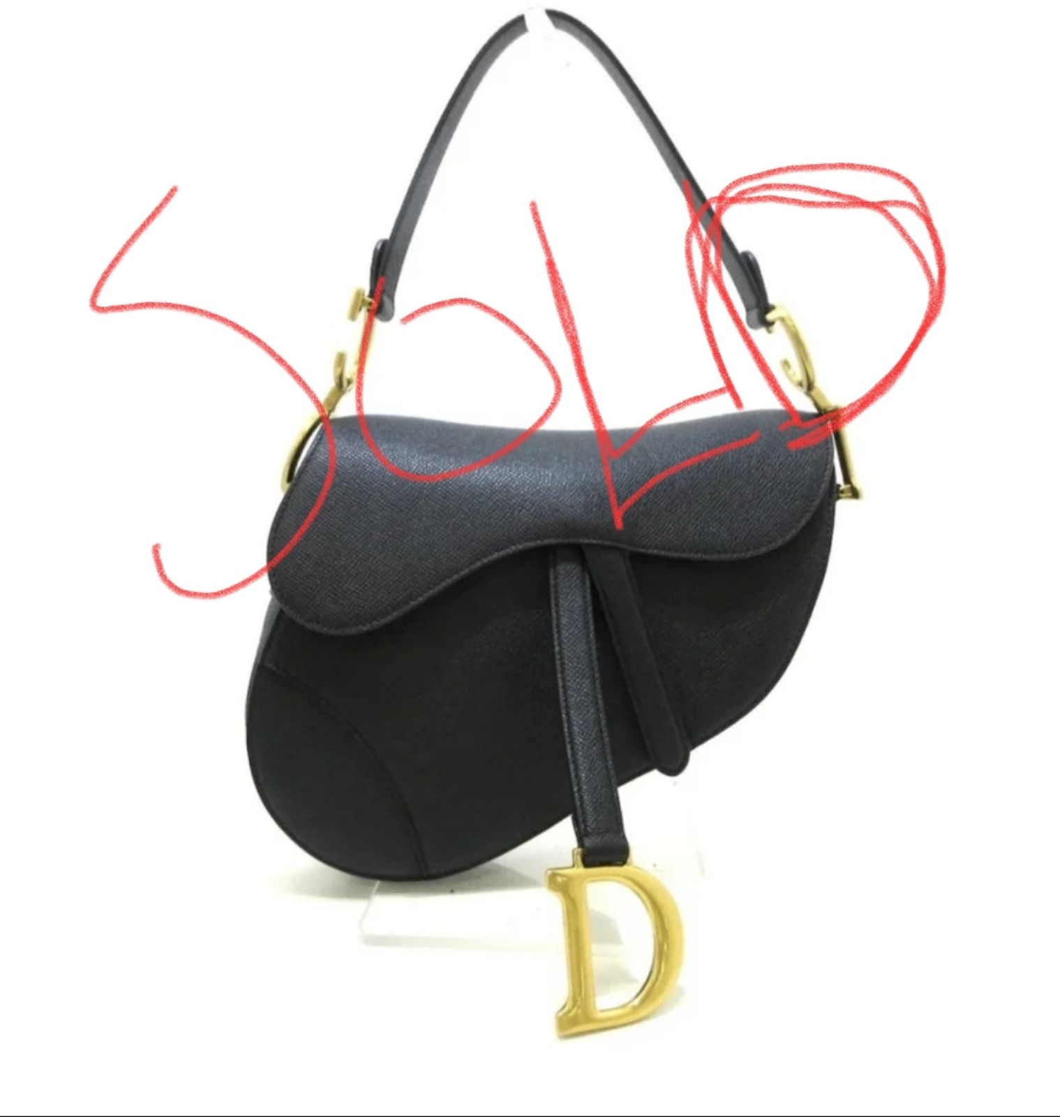 Dior saddle bag