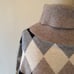 CHARLIE B | Women's Turtle Neck Harlequin Pattern Sweater 105 NEW Size XXL