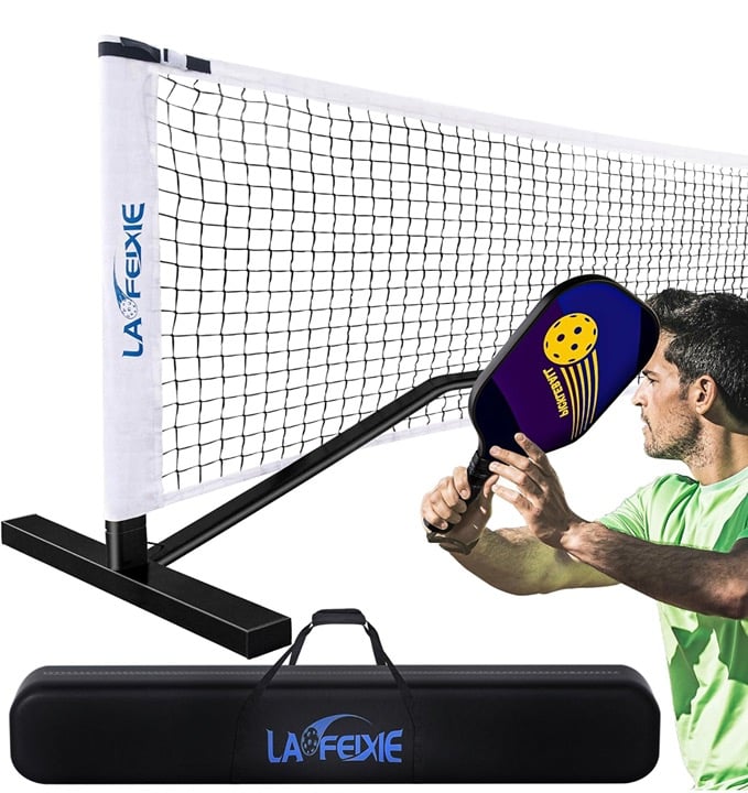 Portable Pickleball Net, Heavy-Duty 22 FT