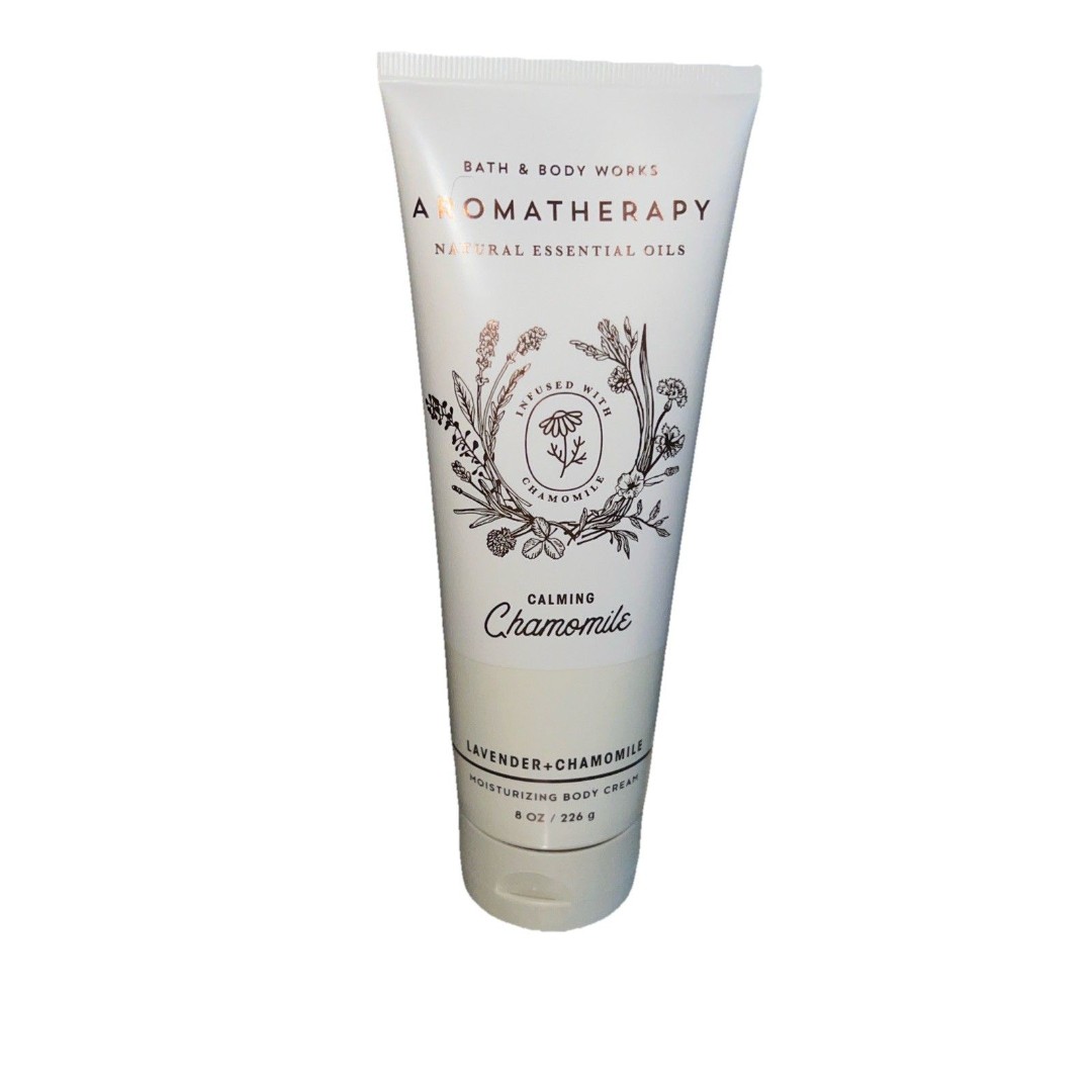 Bath & Body Works Aromatherapy SLEEP CHAMOMILE LAVENDER Body Cream 8 oz Rare