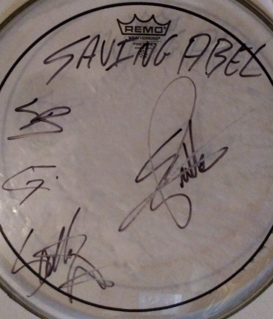 Saving Abel USED concert drum head