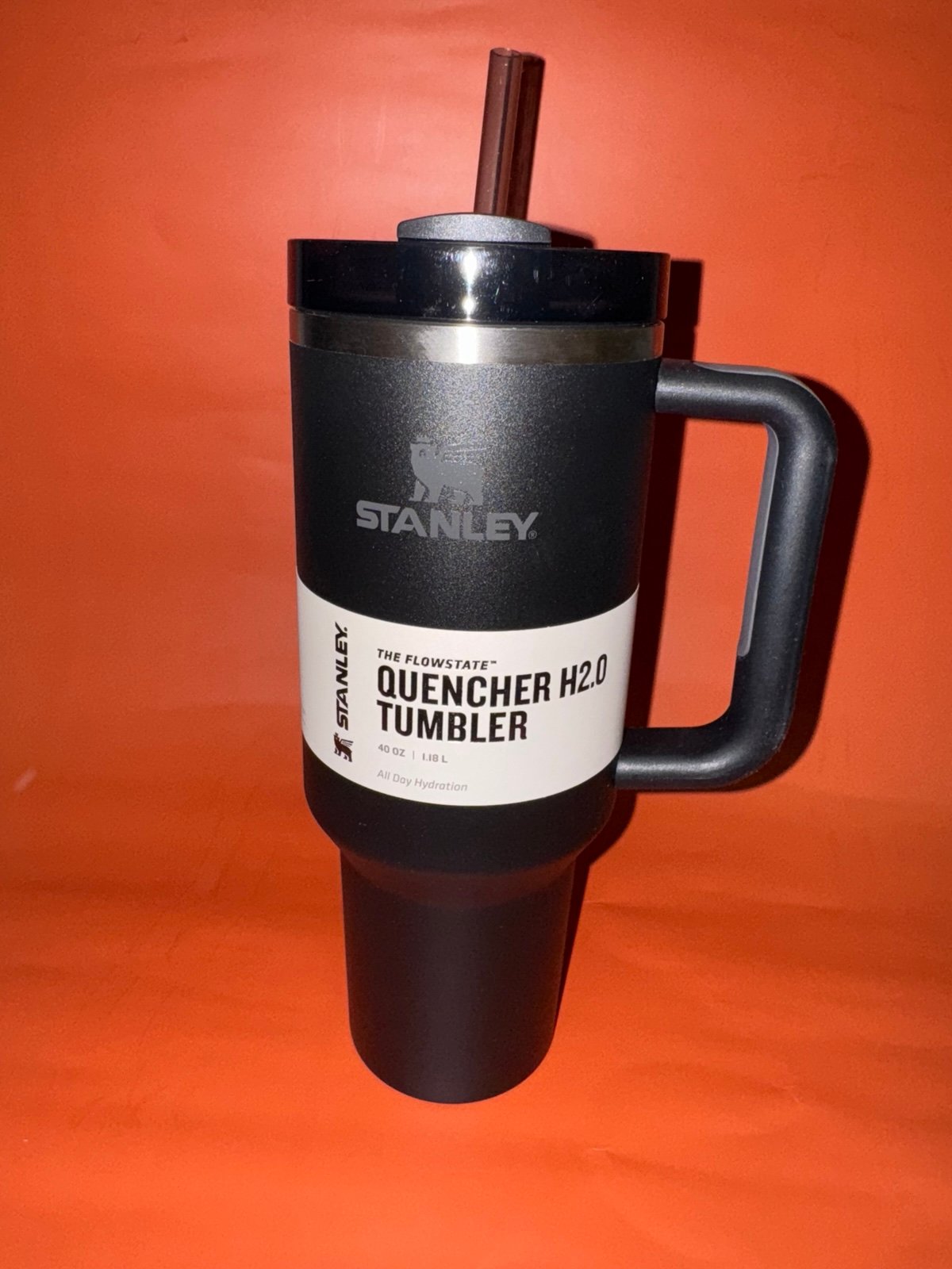 Stanley Flowstate Quencher 40oz Tumbler Black