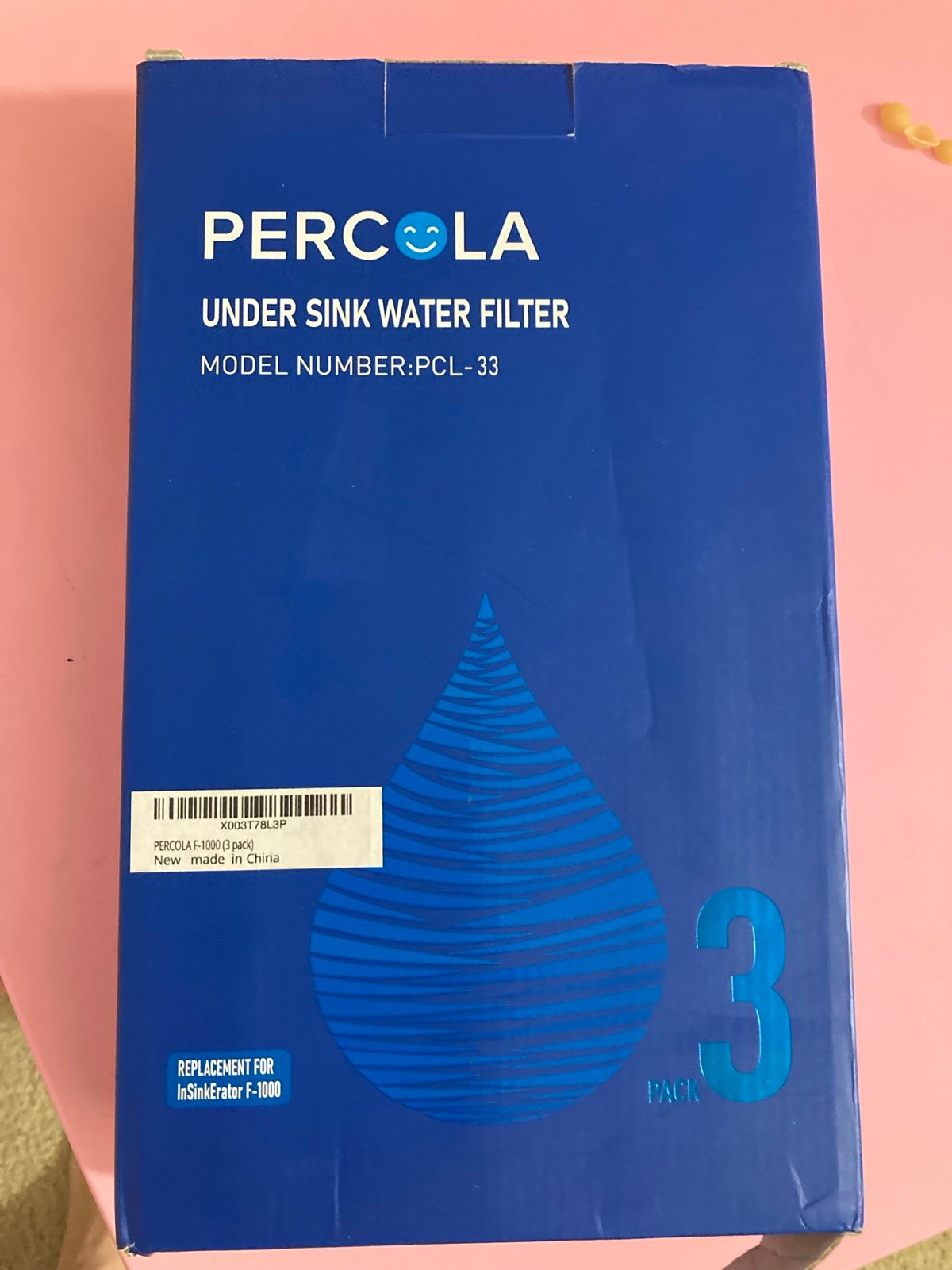 3-Pack AP Easy C-Complete Under Sink Water Filter - Chlorine & Lead Reduction