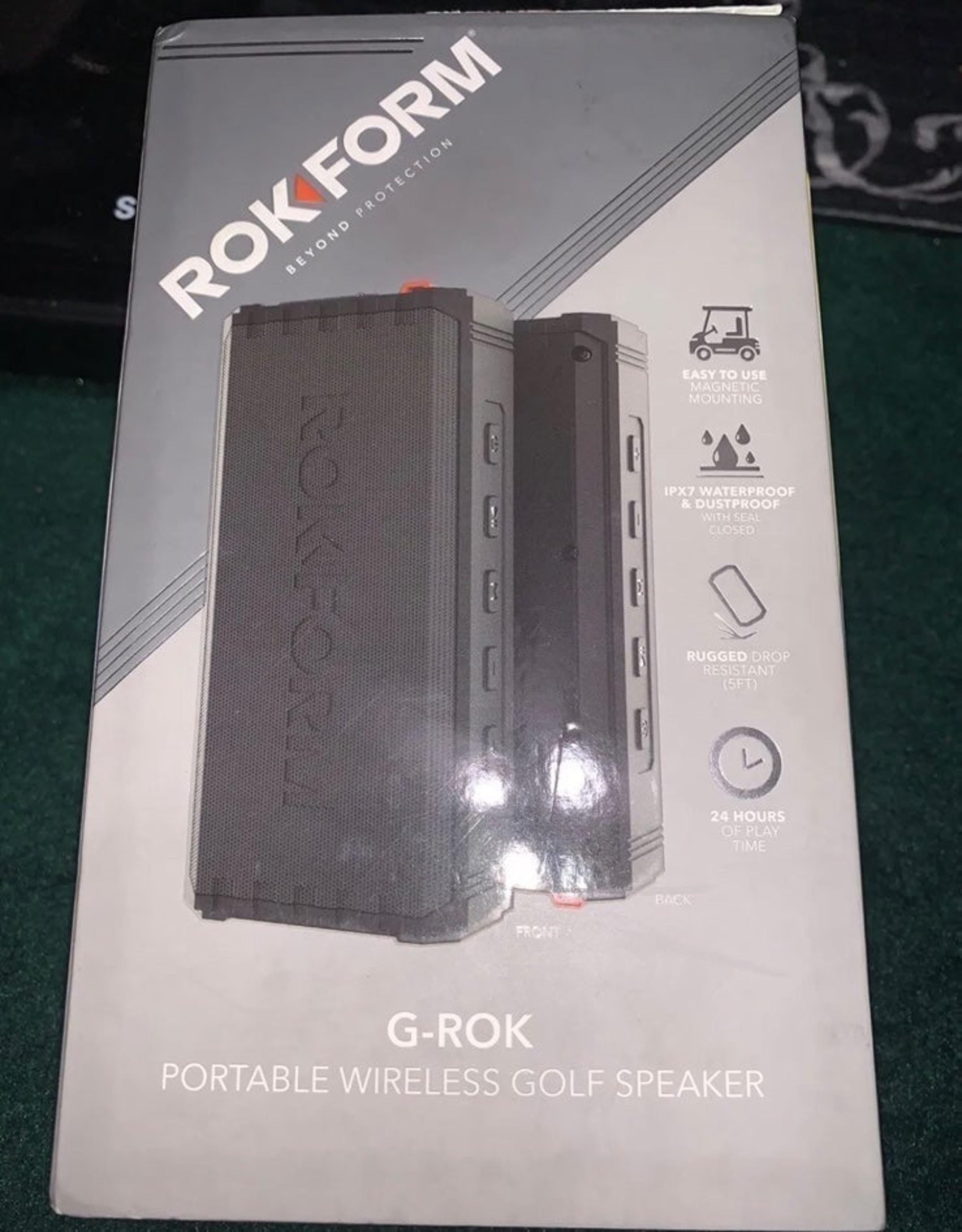 New Portable Golf Speaker, Magnetic Wireless Speaker, IPX7 Waterproof Shockproof