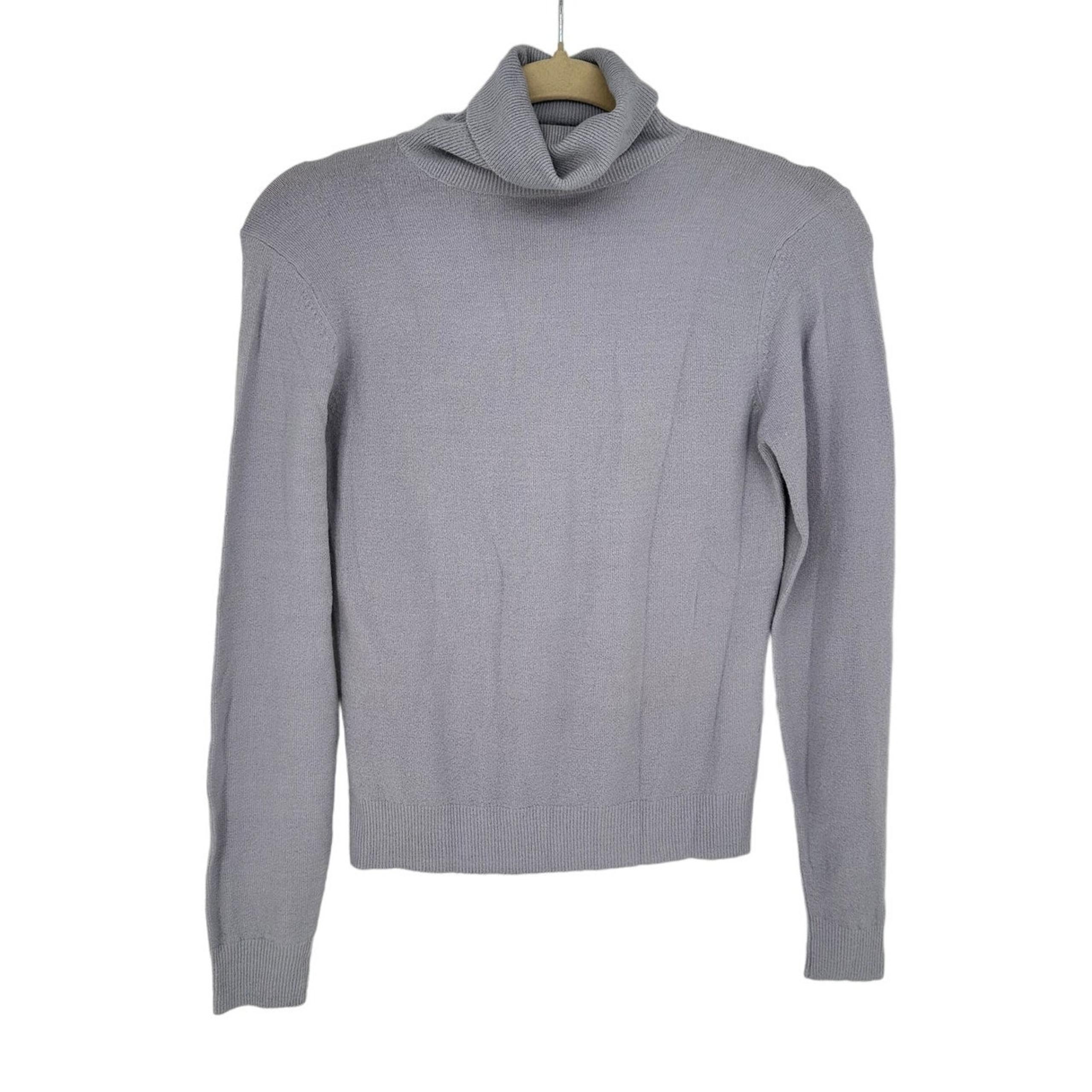 French Connection New! Turtleneck Sweater Wool Blend Lilac Purple Preppy Size M