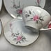 Golden Rose Fine China With Pink Roses & Gold Trim (Set of 4 Place Settings)