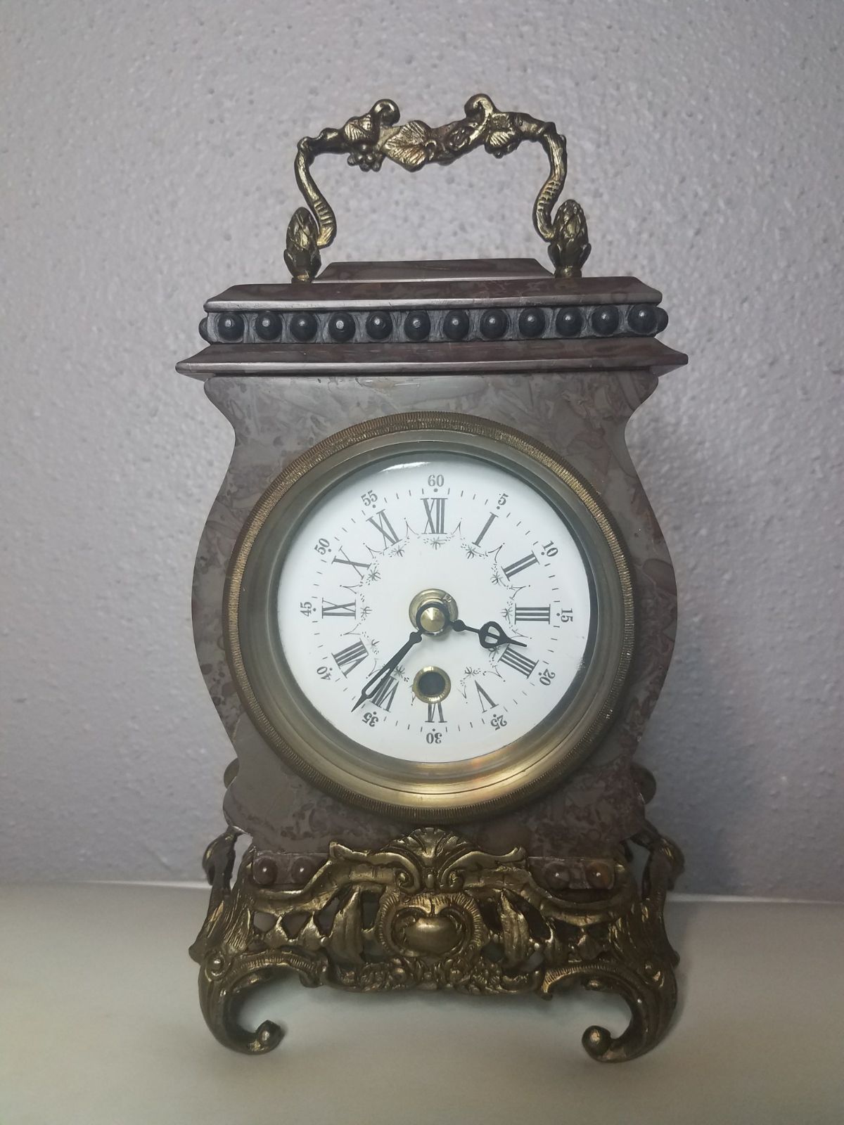 Vintage French Mantle Clock