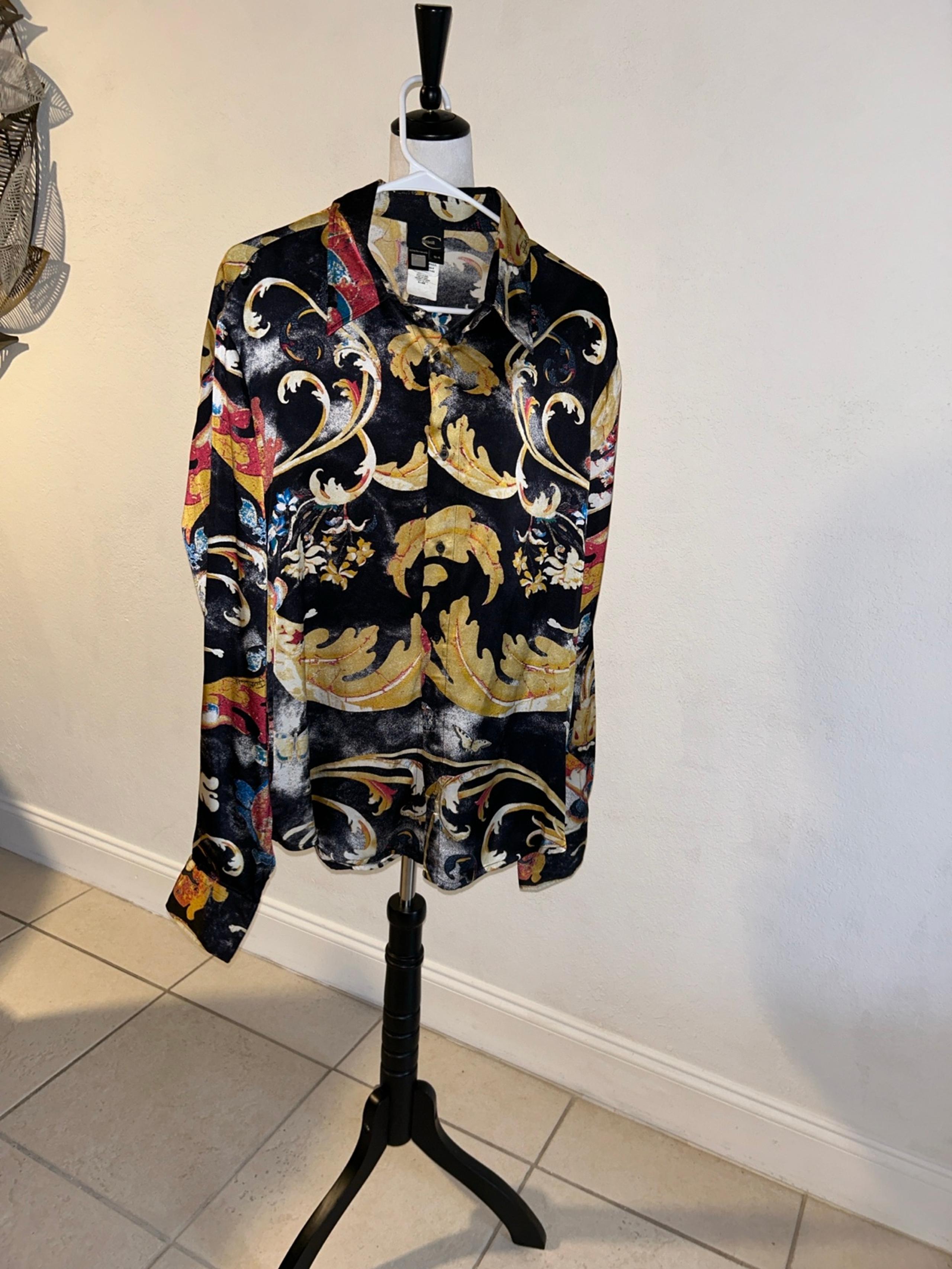 Just Cavalli silk shirt.Size 54