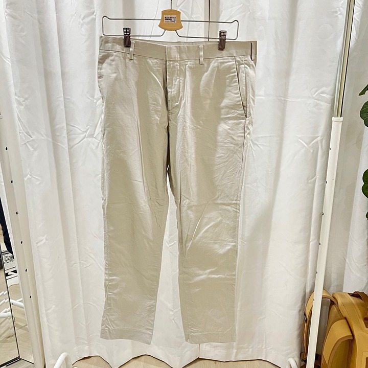 J Crew Thompson Slim Off-White Cream Suit Khaki Pants