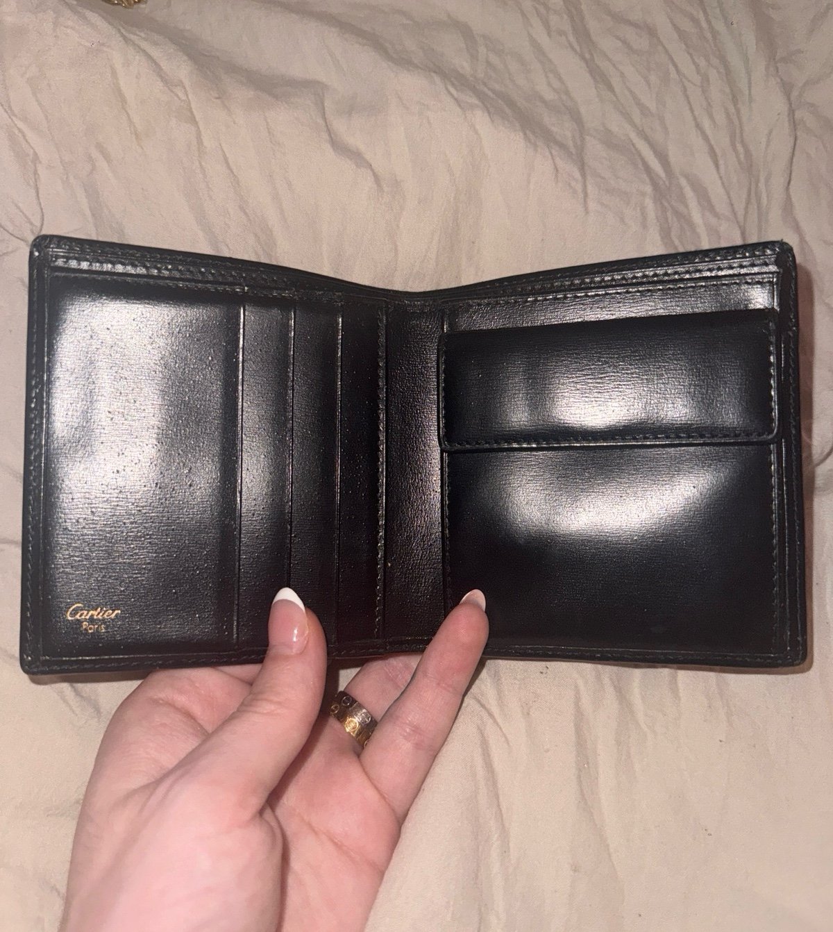 Black Cartier Wallet