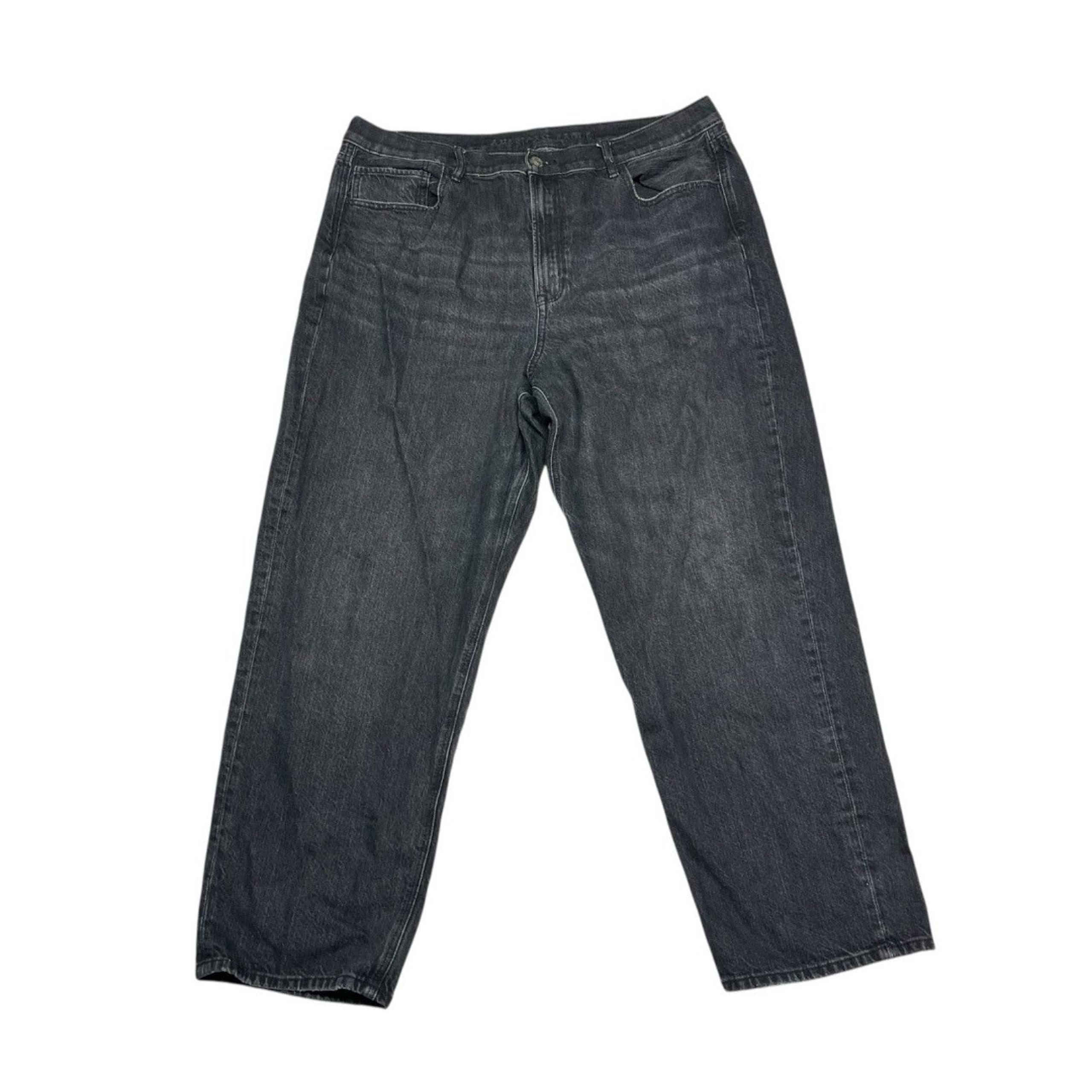 American Eagle High Rise 90s Boyfriend Jeans Size 18 Black