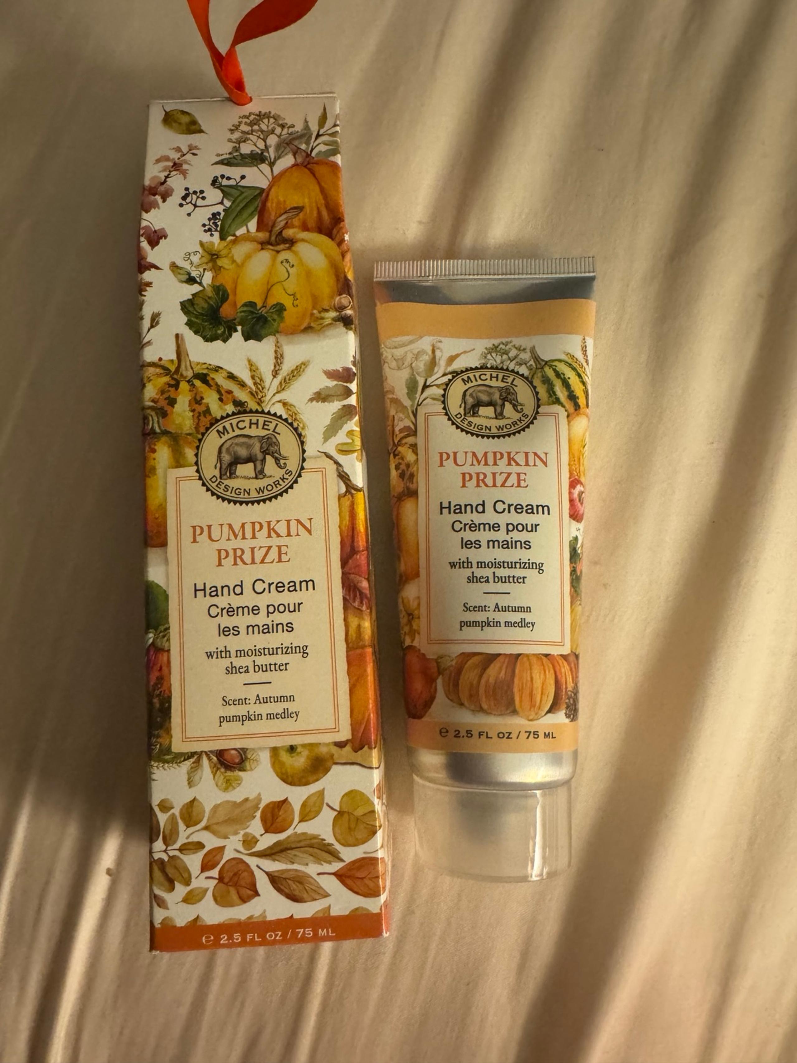 Pumpkin prize hand cream
