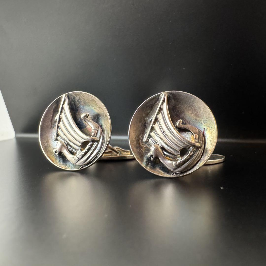 Brdr. Bjerring Sterling Silver Cufflinks